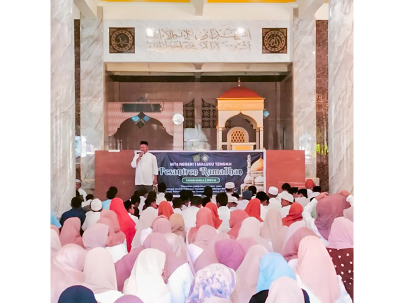PESANTREN RAMADHAN MTSN 1 MALUKU TENGAH TAHUN 1445 H / 2024 M