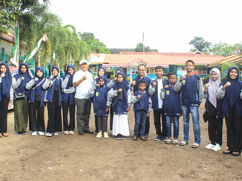 TIM  ROMBONGAN BERSAMA PESERTA KSM PROVINSI MALUKU SIAP BERANGKAT MENUJU KOTA TERNATE