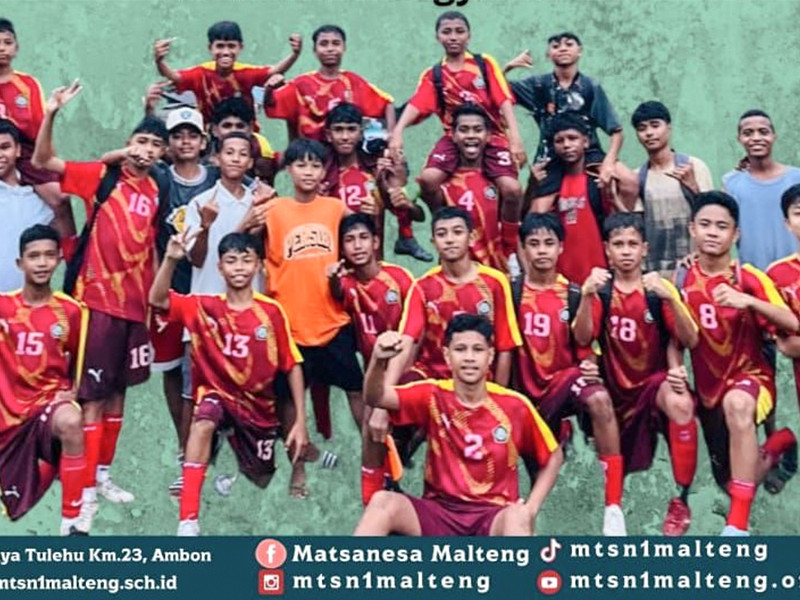 GENERASI EMAS MTsN 1 MALUKU TENGAH BERLAGA DI PSSI SOERATIN U13